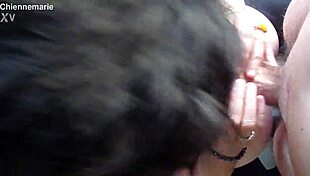 Petite salope wonders if her amateur skills can handle the intense action.