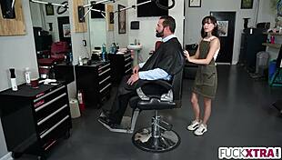 Small Babe Delivers Deepthroat Fucking and Kissing in Hardcore Sex