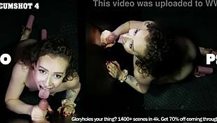 Hazel rides a big cock in intense POV fucking