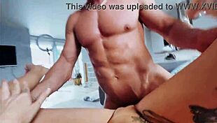 Cumming in a natural babe blonde on pov