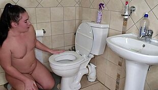 Bbw Instructs You How to Lick a Public Toilet Cum Countdown