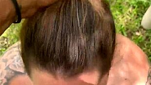 why am i sucking this dick outdoors with lechita?