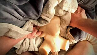 Pov Fucking My Toy Close Up Until I Cum And Creampie. Muscular bodybuilder moans in rough missionary.