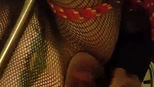 fuck plug stretches huge teen ass