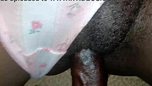 Young Black Petite Teen Enjoys Her Time Alone