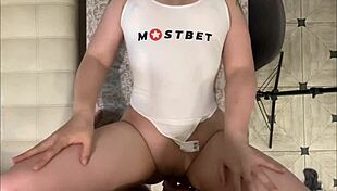 Russian couple engages in hardcore sex with big ass