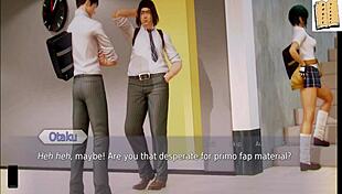 Exploring the academy in game 72