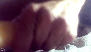 Anal dildo deep inside