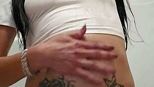 wet t-shirt contest with emy angel