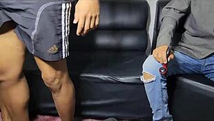 Little Rud Danger's Passionate Sex with Boyfriend, Almost Caught by Grandpa