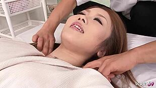 Small Tits Wife Cheats With Creampie At Massage