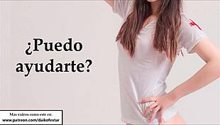 Joi en español - doctora enfadada lo paga contigo, feeling the anger and submission.