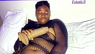 i was horny and decided to masturbate with my dildo.