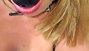 cute busty blonde milf with big ass enjoys hot bondage sex