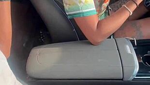 Playing With Dick In The Car