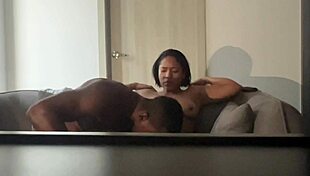 orgasm while they eat my pussy -amateur couple- nysdel