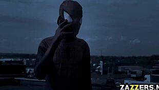 I am the black cat, sucking Spidey's big cock deep in my throat