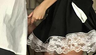 What makes this blonde waitress so super hot?