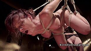 Hot Ass Lesbian Spanked Then Got Strap On