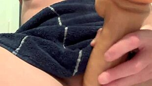 scarlet leaves the bathroom sink sticky with cum