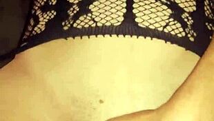 This girl demonstrates excellent skills in homemade riding and cowgirl positions.