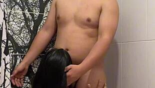 i fucked rica hard in the shower n cummed in her mouth