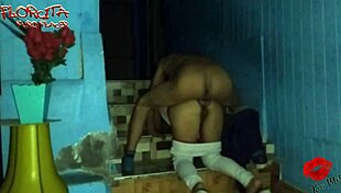 Sexy Chick Sucks And Fucks On Stairs!