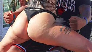 oh, we're cooking something amazing now with ebony allure, big ass, fat, and sexy vibes