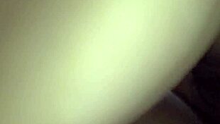 Me cumming on my stepsister's tits in homemade couple fuck