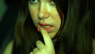 The petite brunette teen student with striking blue eyes had no cash for the taxi, so she paid with her pussy in public pov sex