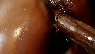 Ebony Beauty Rides Big Black Cock In Cowgirl And Doggystyle Positions