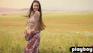 joy draiki poses seductively