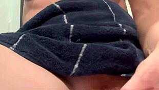 scarlet leaves the bathroom sink sticky with cum