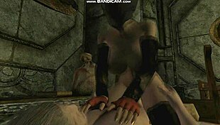 Anri the Seducer from Skyrim gets fucked by Raerek