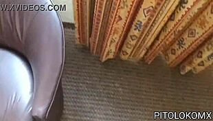 Me cumming on my stepsister's tits in homemade couple fuck