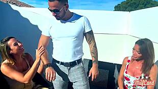 Vittoria And Pam Get Pounded Hard By Big Cocks!