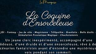 La coquine densorceleuse whispers french asmr joi fantasies 😏