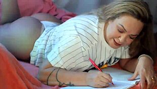 christmas surprise with anal featuring alessandra maia and joseph britadeira?