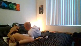 couple starts with ass play using toys then moves to intense fucking session with assplay and hardcore action
