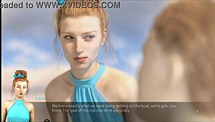 one shot hentai game ep 1 with orgy party at sea