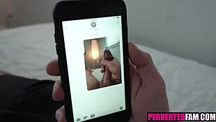 Oj jag skickade en kukbild till min styvsyster och hon svarade med förbjuden tonårssex 18+