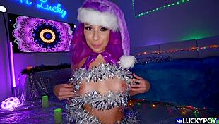 hot latina ass fucked on christmas