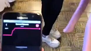 martina tries her favorite toy for the first time