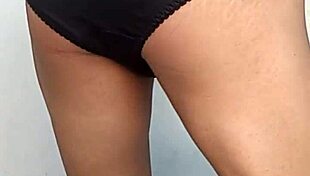 Police using black panties part 2