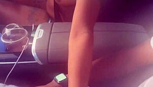 Playing With Dick In The Car