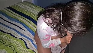 pregnant stepsister horny lets cum on belly