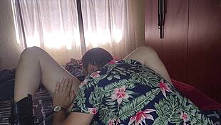 Hot Blonde Pussy Licking Creampie!