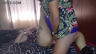 Hot Blonde Pussy Licking Creampie!