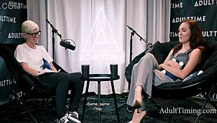 Discussing Porn And Being A Lesbian - Bree Mills Freya Parker 😏