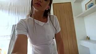 Nurse convinced me to cure my boner with gooning